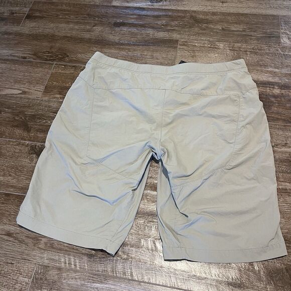 Mountain Hardwear Shorts Men's Size 38 Tan Belted hiking Nylon 12” Gorpcore - Picture 5 of 10